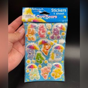 Care Bears VTG 2003 puffy stickers